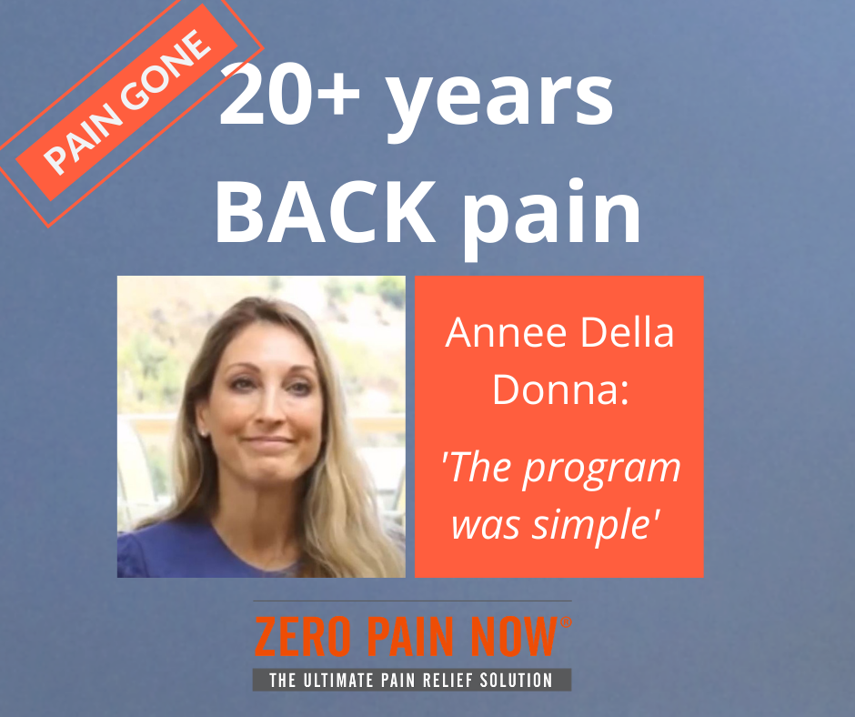 Free session on chronic back pain