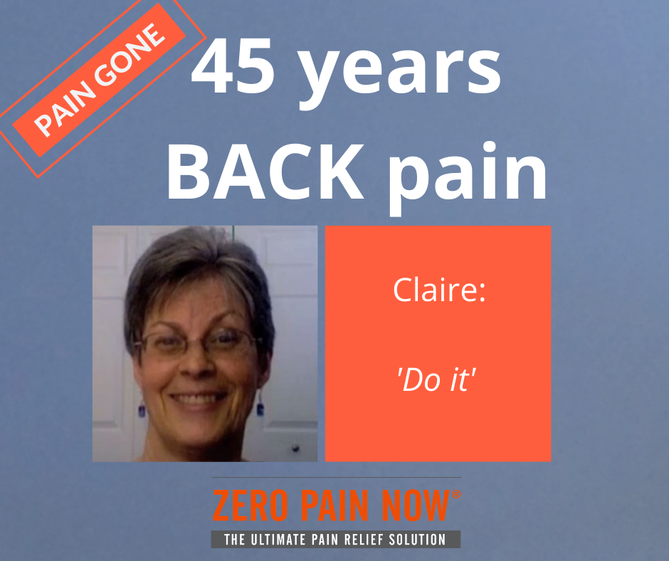 Free session on chronic back pain