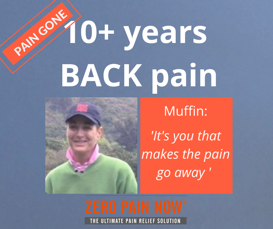 10 years back pain resolved